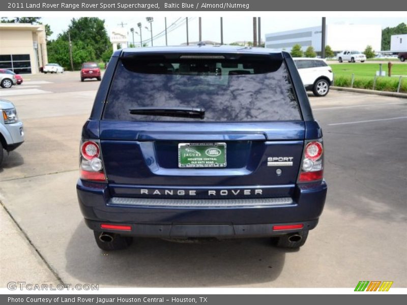 Baltic Blue / Almond/Nutmeg 2011 Land Rover Range Rover Sport Supercharged