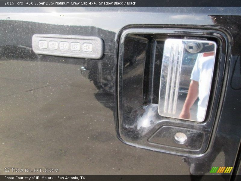 Shadow Black / Black 2016 Ford F450 Super Duty Platinum Crew Cab 4x4