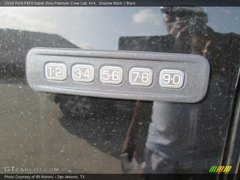 Shadow Black / Black 2016 Ford F450 Super Duty Platinum Crew Cab 4x4