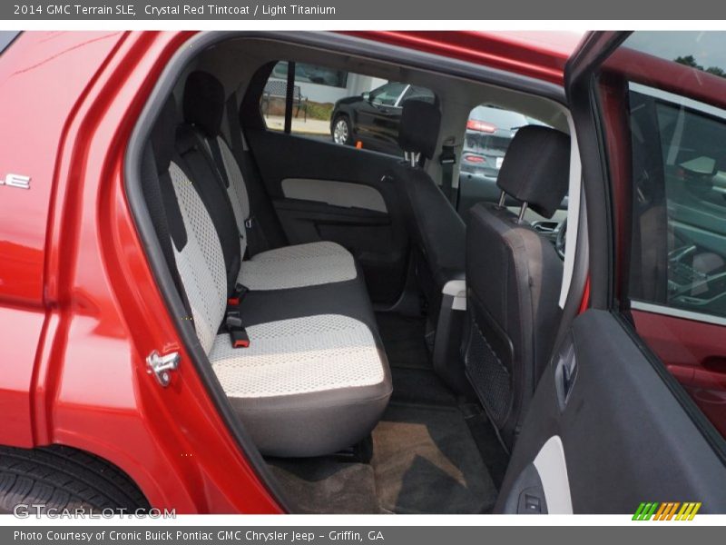 Crystal Red Tintcoat / Light Titanium 2014 GMC Terrain SLE