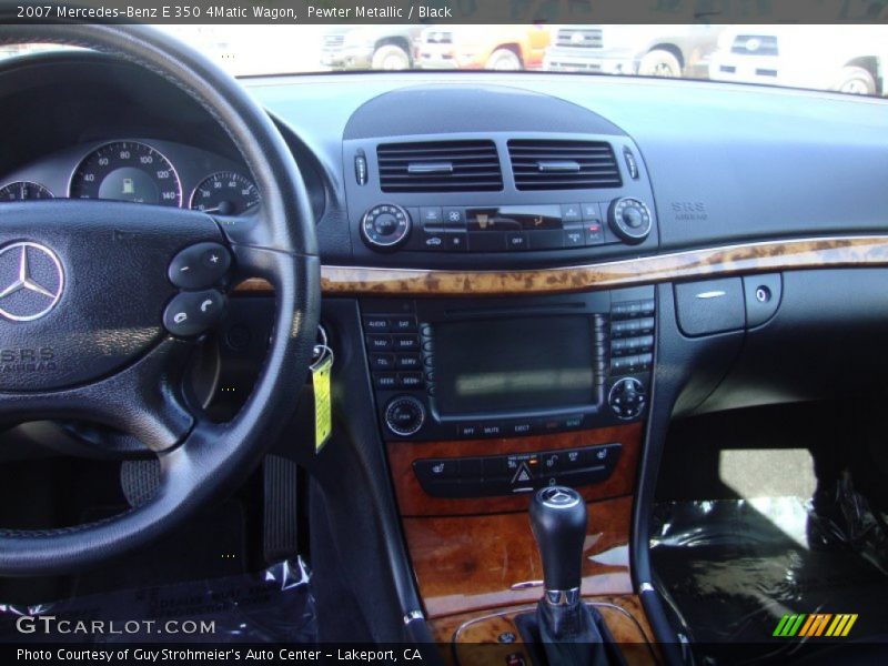 Pewter Metallic / Black 2007 Mercedes-Benz E 350 4Matic Wagon