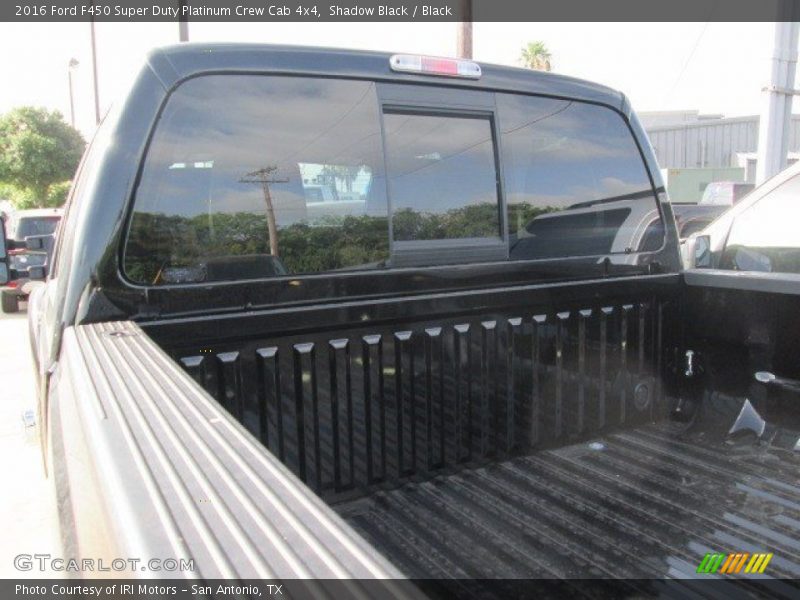 Shadow Black / Black 2016 Ford F450 Super Duty Platinum Crew Cab 4x4