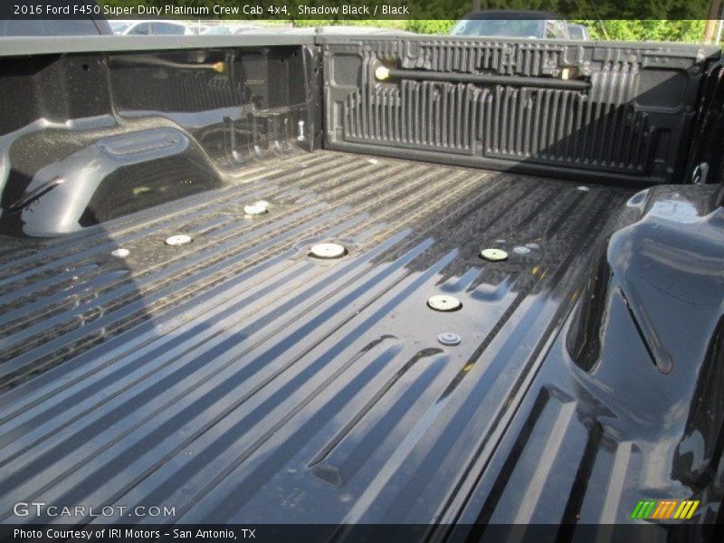 Shadow Black / Black 2016 Ford F450 Super Duty Platinum Crew Cab 4x4