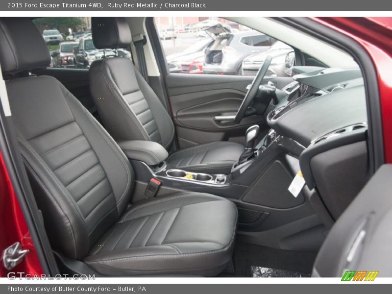 Front Seat of 2015 Escape Titanium 4WD