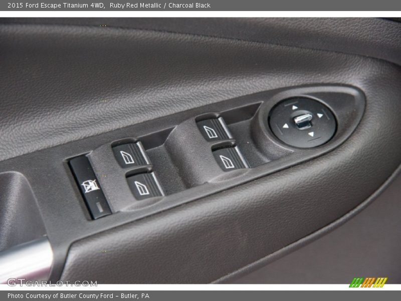 Controls of 2015 Escape Titanium 4WD