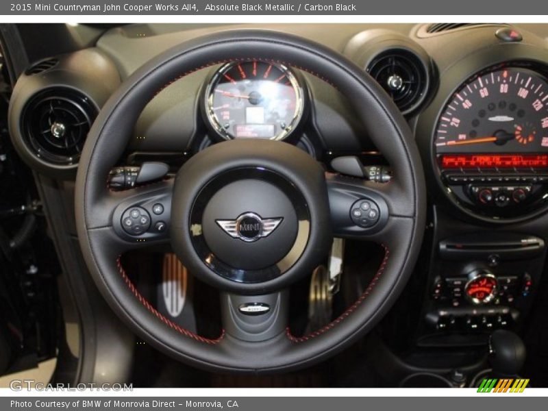 Absolute Black Metallic / Carbon Black 2015 Mini Countryman John Cooper Works All4