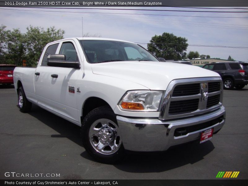 Bright White / Dark Slate/Medium Graystone 2011 Dodge Ram 2500 HD ST Crew Cab