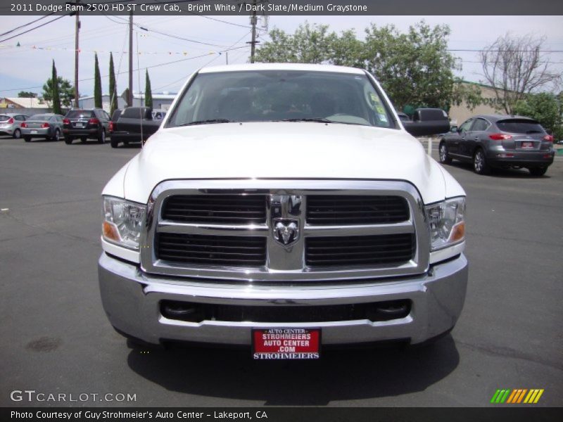 Bright White / Dark Slate/Medium Graystone 2011 Dodge Ram 2500 HD ST Crew Cab