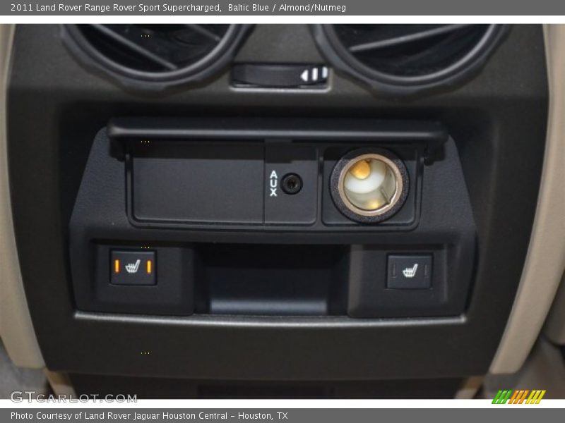 Baltic Blue / Almond/Nutmeg 2011 Land Rover Range Rover Sport Supercharged