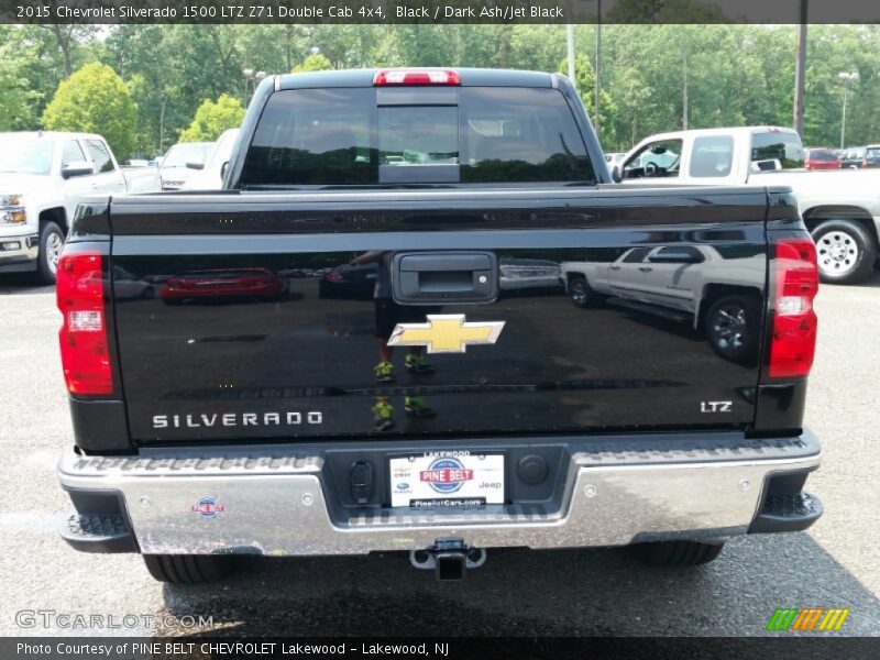 Black / Dark Ash/Jet Black 2015 Chevrolet Silverado 1500 LTZ Z71 Double Cab 4x4