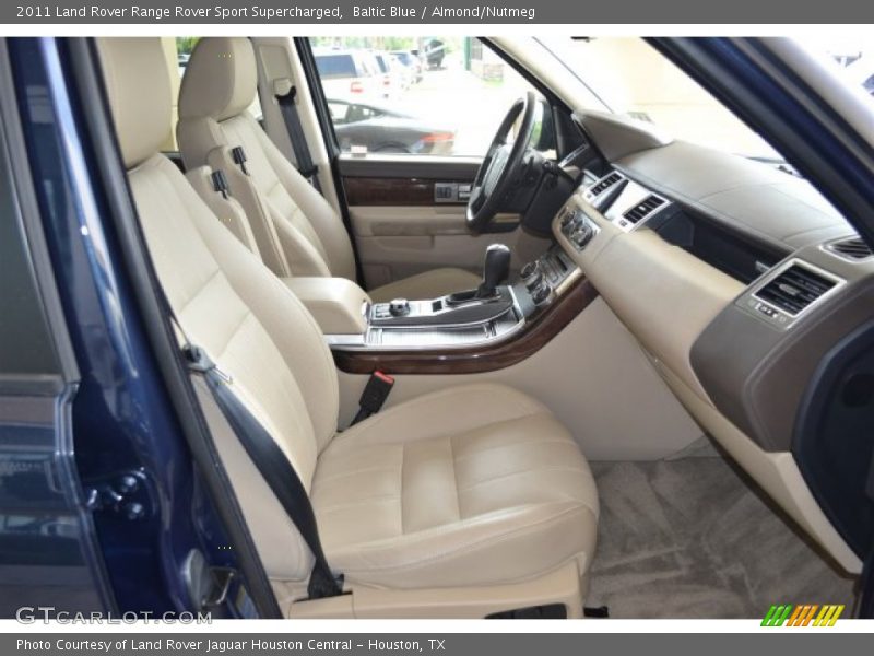 Front Seat of 2011 Range Rover Sport Supercharged