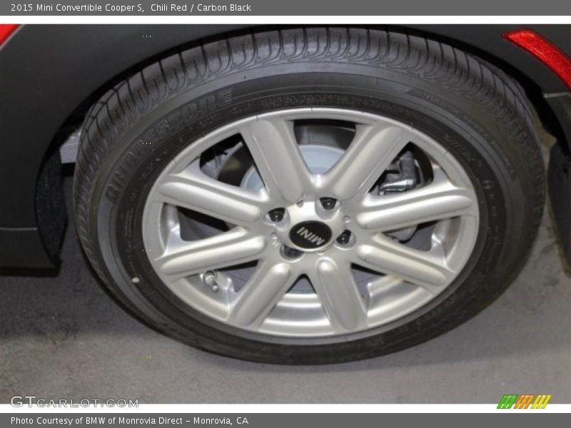 Chili Red / Carbon Black 2015 Mini Convertible Cooper S