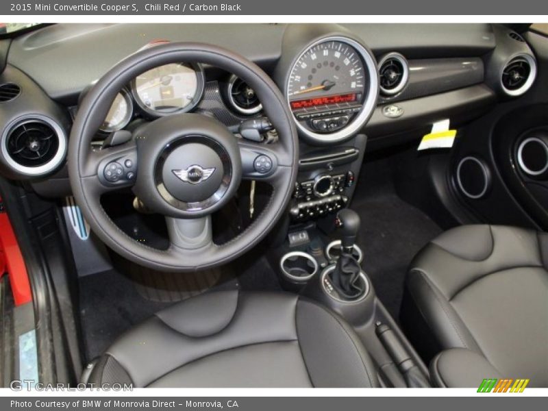 Chili Red / Carbon Black 2015 Mini Convertible Cooper S
