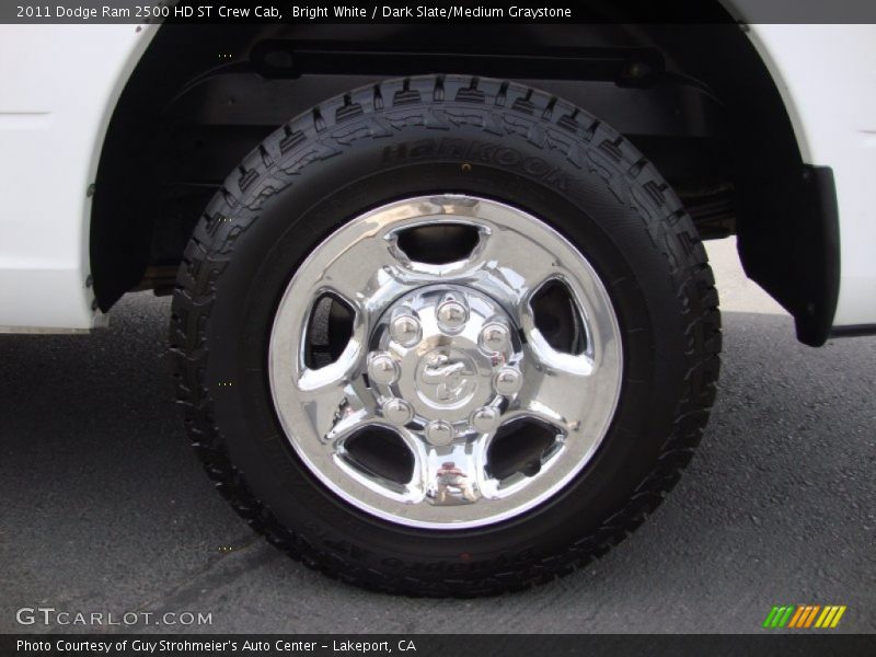 Bright White / Dark Slate/Medium Graystone 2011 Dodge Ram 2500 HD ST Crew Cab