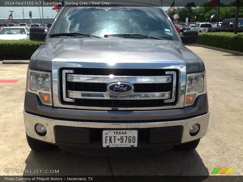 Sterling Grey / Steel Grey 2014 Ford F150 XLT SuperCrew