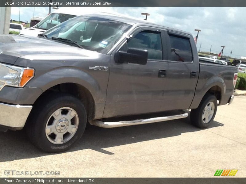 Sterling Grey / Steel Grey 2014 Ford F150 XLT SuperCrew
