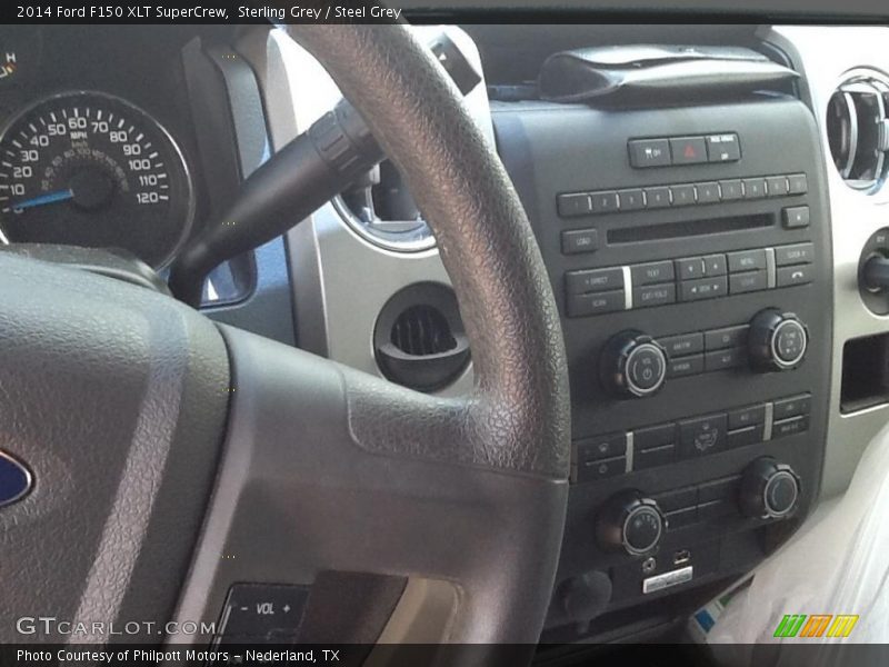 Sterling Grey / Steel Grey 2014 Ford F150 XLT SuperCrew