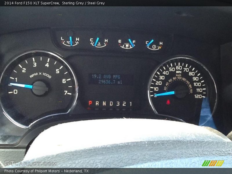 Sterling Grey / Steel Grey 2014 Ford F150 XLT SuperCrew