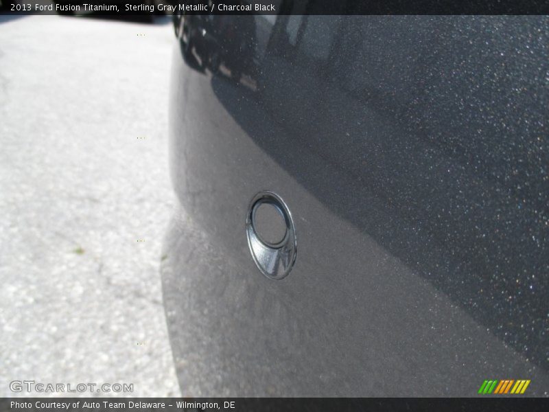 Sterling Gray Metallic / Charcoal Black 2013 Ford Fusion Titanium