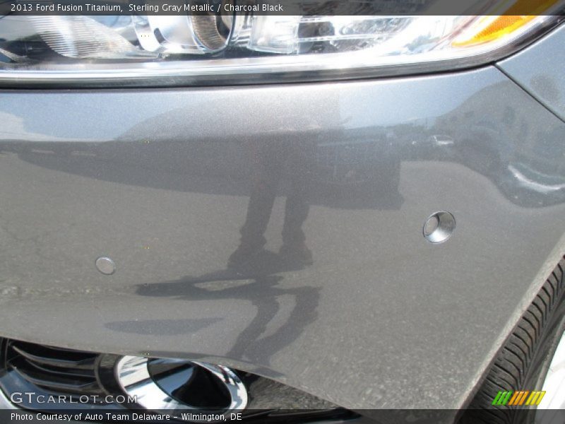 Sterling Gray Metallic / Charcoal Black 2013 Ford Fusion Titanium