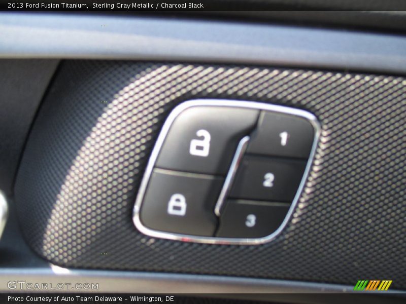 Sterling Gray Metallic / Charcoal Black 2013 Ford Fusion Titanium