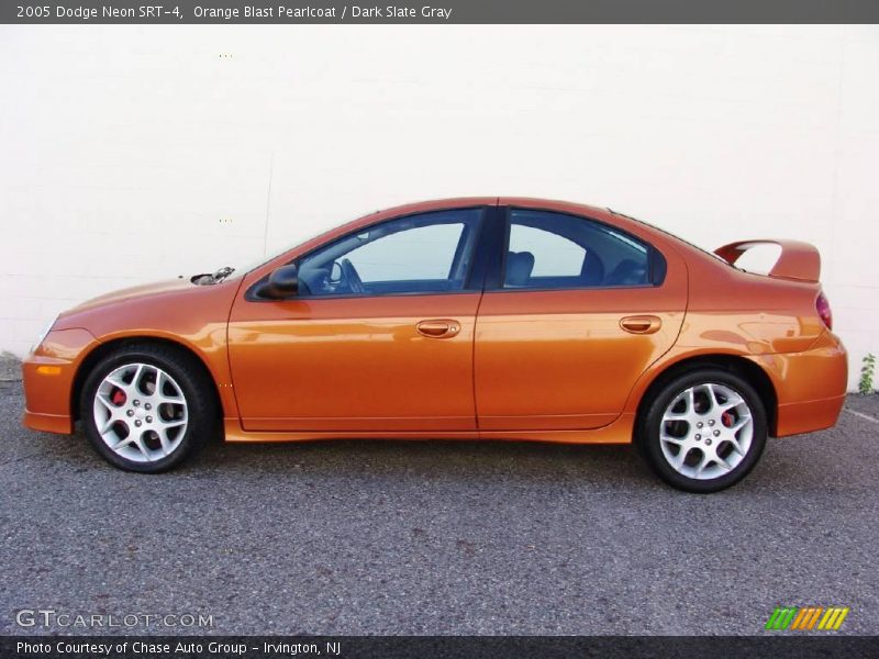 Orange Blast Pearlcoat / Dark Slate Gray 2005 Dodge Neon SRT-4