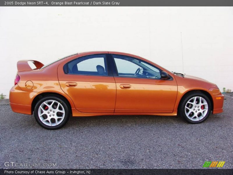 Orange Blast Pearlcoat / Dark Slate Gray 2005 Dodge Neon SRT-4