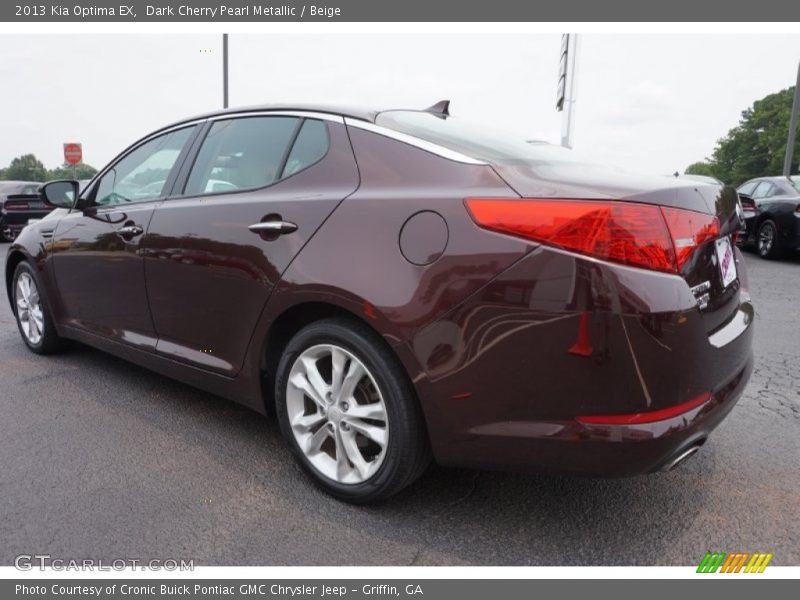 Dark Cherry Pearl Metallic / Beige 2013 Kia Optima EX