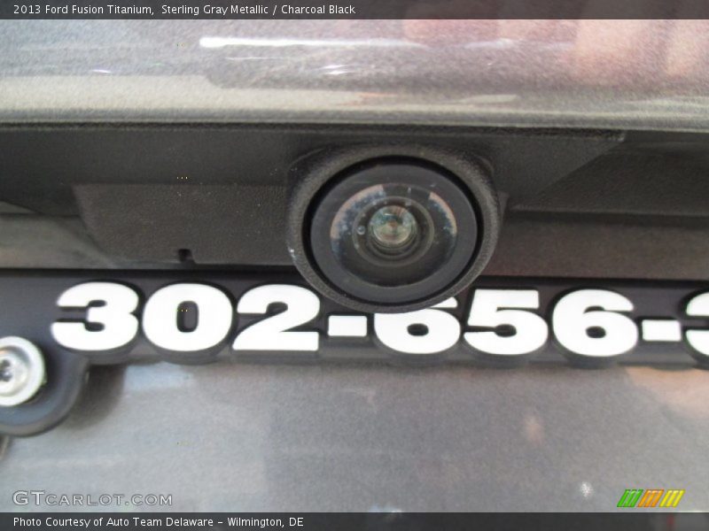 Sterling Gray Metallic / Charcoal Black 2013 Ford Fusion Titanium