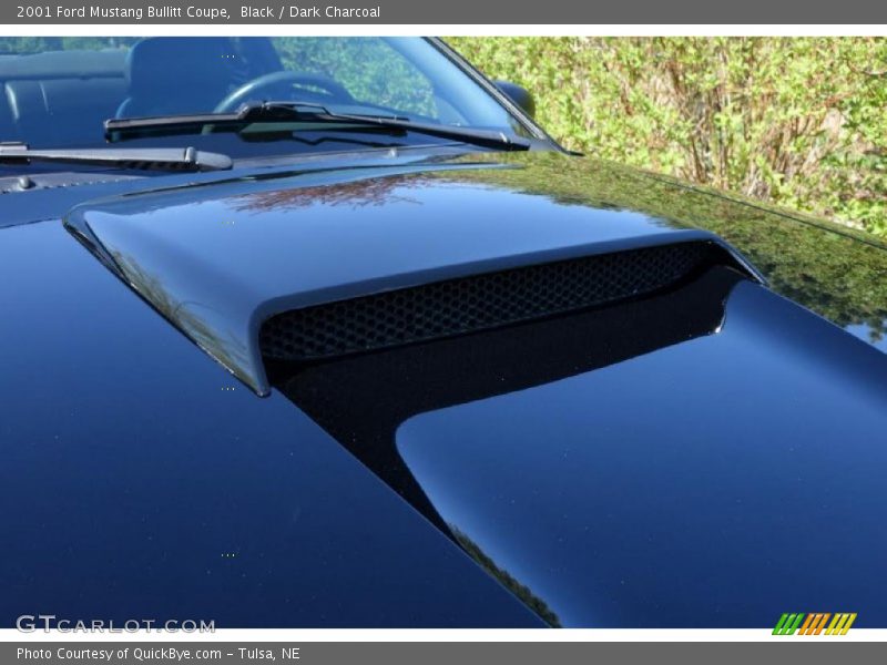 Black / Dark Charcoal 2001 Ford Mustang Bullitt Coupe