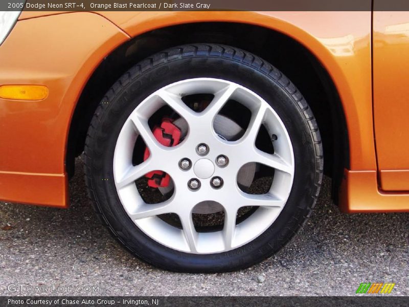 Orange Blast Pearlcoat / Dark Slate Gray 2005 Dodge Neon SRT-4