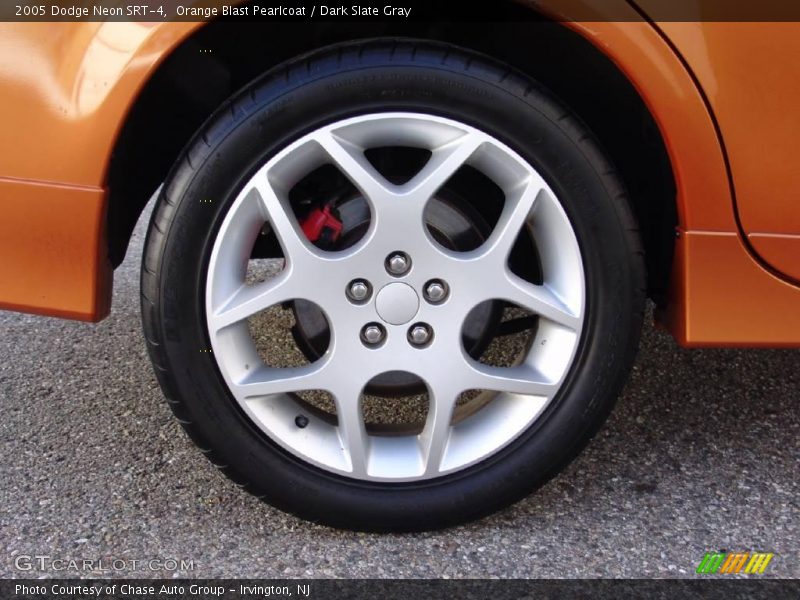 Orange Blast Pearlcoat / Dark Slate Gray 2005 Dodge Neon SRT-4