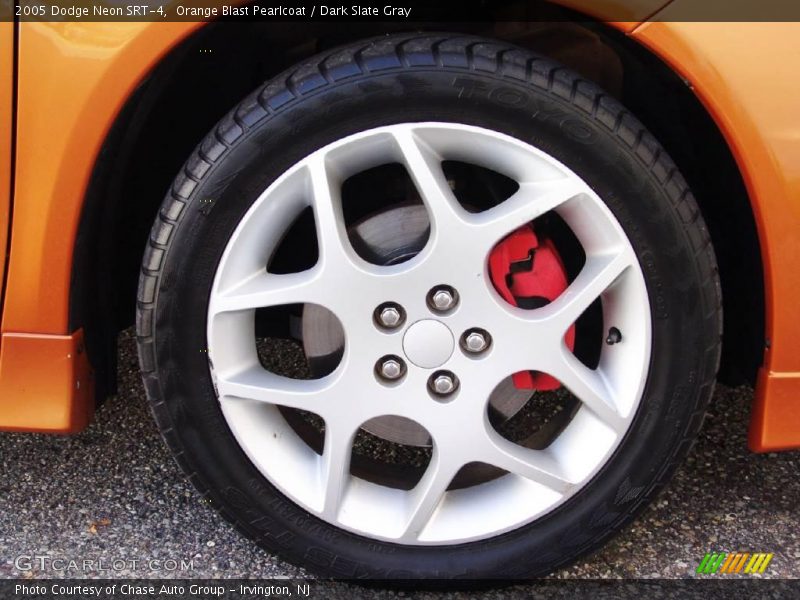 Orange Blast Pearlcoat / Dark Slate Gray 2005 Dodge Neon SRT-4