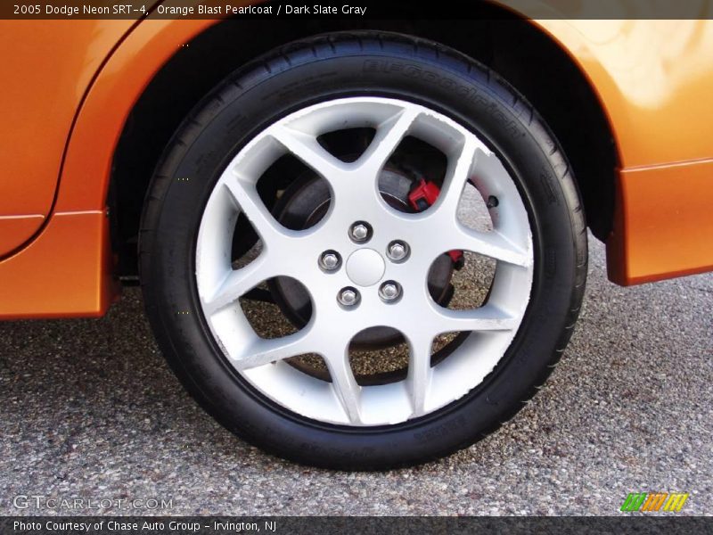 Orange Blast Pearlcoat / Dark Slate Gray 2005 Dodge Neon SRT-4