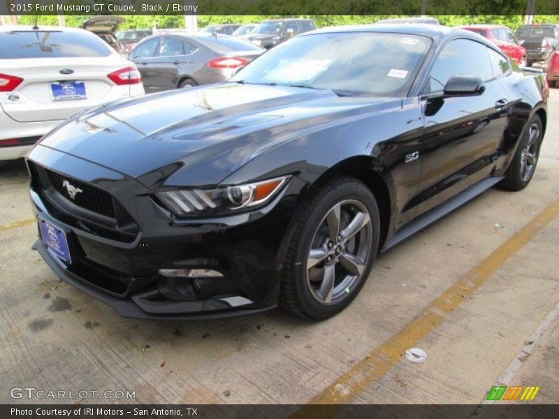 Black / Ebony 2015 Ford Mustang GT Coupe