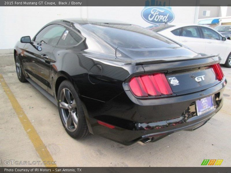 Black / Ebony 2015 Ford Mustang GT Coupe