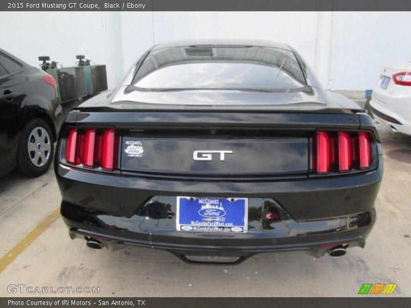 Black / Ebony 2015 Ford Mustang GT Coupe