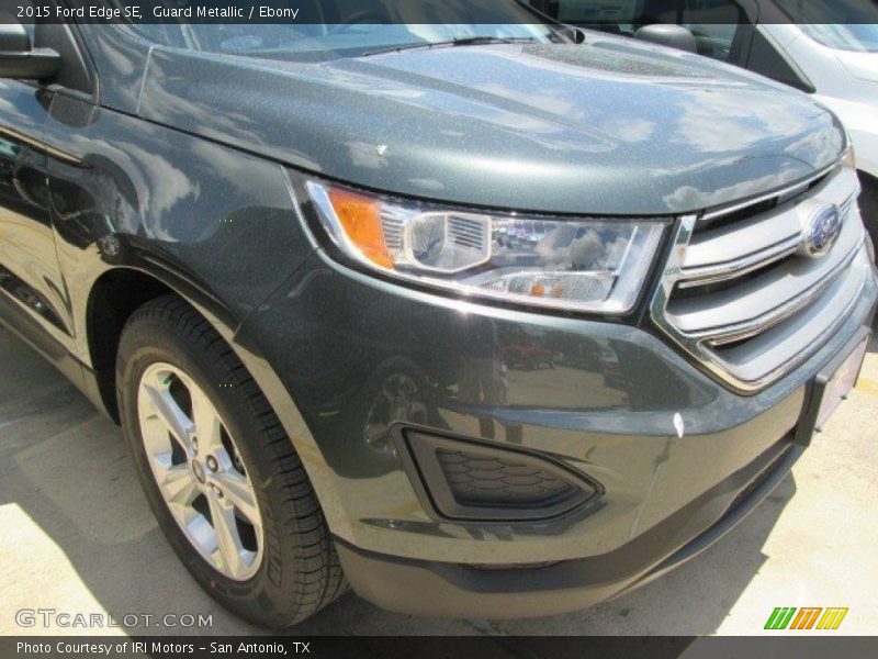 Guard Metallic / Ebony 2015 Ford Edge SE