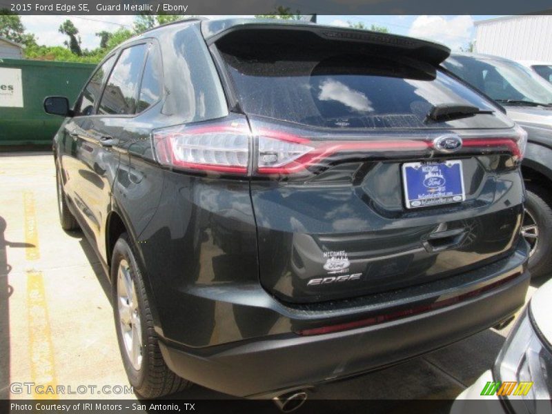 Guard Metallic / Ebony 2015 Ford Edge SE