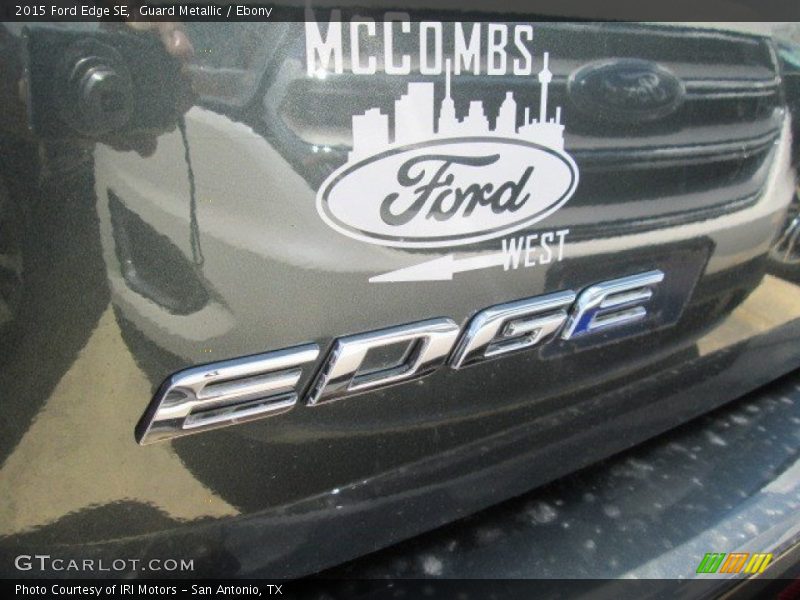 Guard Metallic / Ebony 2015 Ford Edge SE