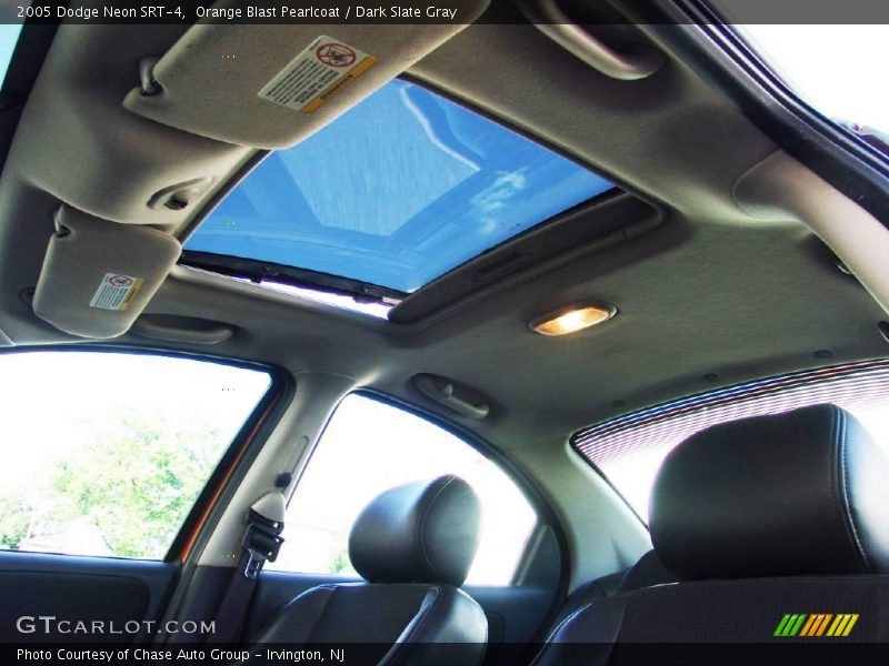 Orange Blast Pearlcoat / Dark Slate Gray 2005 Dodge Neon SRT-4