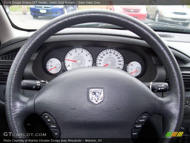 Linen Gold Metallic / Dark Slate Grey 2006 Dodge Stratus SXT Sedan