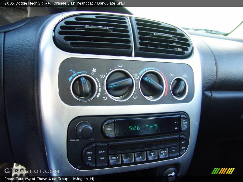 Orange Blast Pearlcoat / Dark Slate Gray 2005 Dodge Neon SRT-4