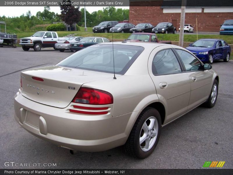 Linen Gold Metallic / Dark Slate Grey 2006 Dodge Stratus SXT Sedan