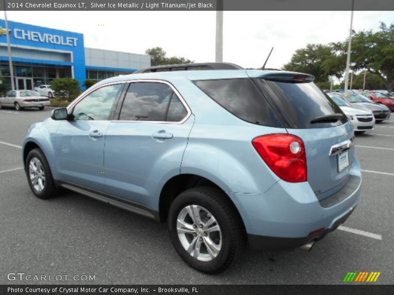 Silver Ice Metallic / Light Titanium/Jet Black 2014 Chevrolet Equinox LT