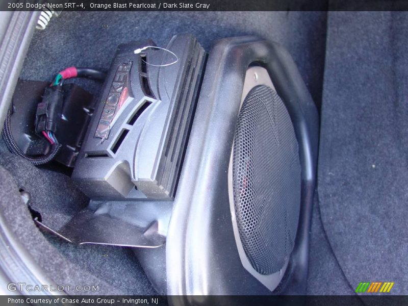 Orange Blast Pearlcoat / Dark Slate Gray 2005 Dodge Neon SRT-4