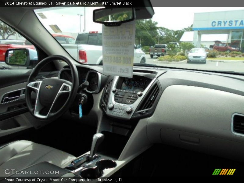 Silver Ice Metallic / Light Titanium/Jet Black 2014 Chevrolet Equinox LT