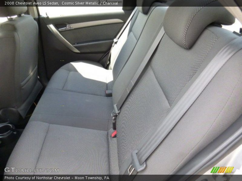 Cosmic Silver Metallic / Charcoal 2008 Chevrolet Aveo LS Sedan