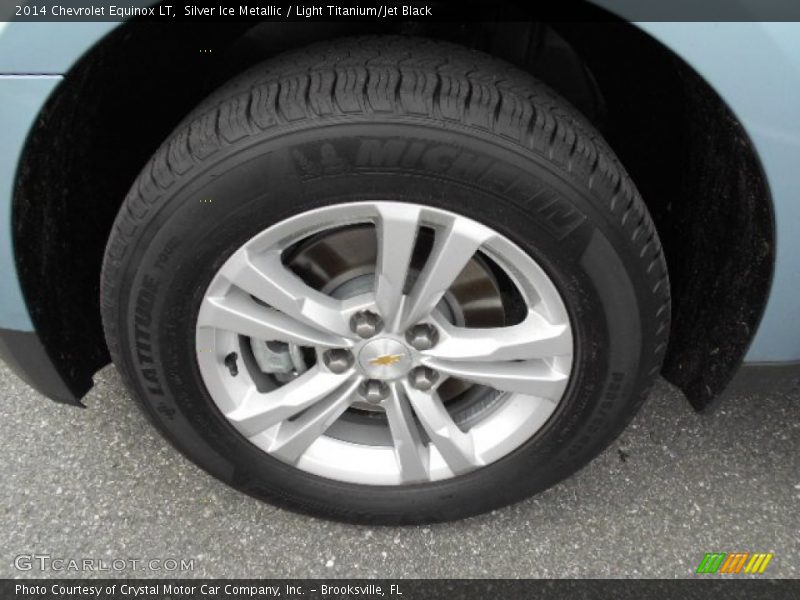 Silver Ice Metallic / Light Titanium/Jet Black 2014 Chevrolet Equinox LT