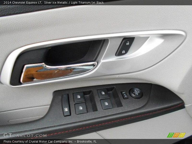 Silver Ice Metallic / Light Titanium/Jet Black 2014 Chevrolet Equinox LT